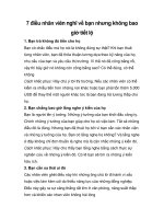 7 điều nhân viên nghĩ về bạn nhưng không bao giờ tiết lộ pdf