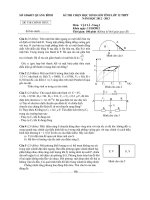 Đề thi HSG lớp 12 năm 2013 môn Lý vòng 1 tỉnh Quảng Bình ppt