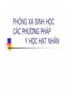 Phóng xạ sinh học ppt