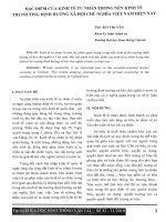 Báo cáo khoa học:Đặc điểm của kinh tế tư nhân trong nền kinh tế thị trường định hướng chủ nghĩa xã hội Việt Nam ppt