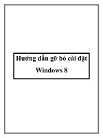 Hướng dẫn gỡ bỏ cài đặt Windows 8 doc