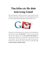 Tìm kiếm các file đính kèm trong Gmail pot