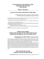 Báo cáo khoa học 