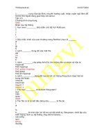 ĐỀ THI HỌC PHẦN 4 NGÀNH MẠNG (có đáp án) - ĐỀ SỐ 2 pot