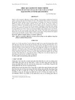 HIỆU QUẢ KINH TẾ THEO NHÓM CÔNG SUẤT TÀU CỦA CÁC TÀU CÂU CÁ NGỪ ĐẠI DƯƠNG Ở TỈNH KHÁNH HÒA pot