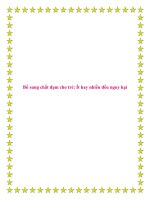 Bổ sung chất đạm cho trẻ: Ít hay nhiều đều nguy hại. pptx