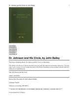 Dr. Johnson and His Circle doc