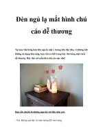 Đèn ngủ lạ mắt hình chú cáo dễ thương pptx