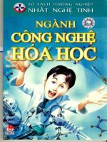 Ngành Công nghệ hoá học potx