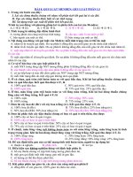 Trac nghiem bai 2 phan di truyen hoc 12CB