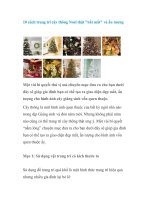 10 cách trang trí cây thông Noel thật 