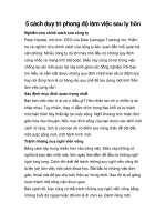 5 cách duy trì phong độ làm việc sau ly hôn doc