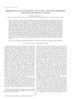 REPRODUCTIVE ISOLATION BETWEEN TWO CLOSELY RELATED HUMMINGBIRD- POLLINATED NEOTROPICAL GINGERS potx