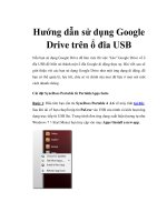 Hướng dẫn sử dụng Google Drive trên ổ đĩa USB ppt