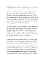 NetPro Open Course Ware (OCW) _ kho tài liệu CCNA & MCSA miễn phí pdf