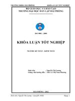 Luận văn:Hoàn thiện công tác kế toán doanh thu, chi phí và xác định kết quả kinh doanh tại Công ty TNHH đầu tư xây dựng và thương mại dịch vụ Minh Quang doc