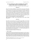 SỰ LƯU HÀNH CỦA VIRUS LỞ MỒM LONG MÓNG (FMDV) TRÊN HEO TẠI TỈNH ĐỒNG THÁP pptx