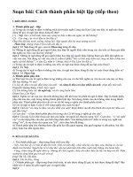 Soạn bài: Cách thành phần biệt lập (tiếp theo)