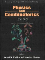 Physics — and — Combinatorics 2000 potx