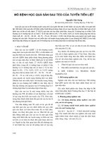 Mô bệnh học quá s.n sau teo của tuyến tiền liệt potx