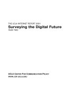 THE UCLA INTERNET REPORT 2001 Surveying the Digital Future doc