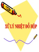XỬ LÝ NHIỆT ĐỒ HỘP potx
