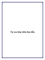 Tự xoa bóp chữa đau đầu potx