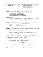 Đề thi học sinh giỏi lớp 10 THPT tỉnh Phú Yên năm 2013 môn Toán potx