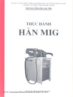 thực hành hàn mig