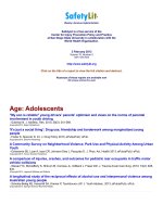 SafetyLit® Weekly Literature Update Bulletin potx