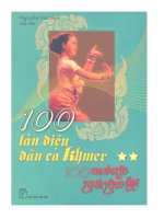 100 làn điệu dân ca Khơme (tập 1) ppt