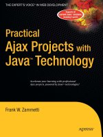 apress practical ajax projects with java technology (2006)