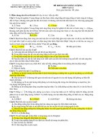 Đề Thi Đại Học Khối A, A1 Vật Lý 2013 - Phần 7 - Đề 10 pdf