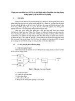Mạng nơron nhân tạo (ANN)