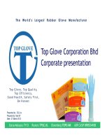 Top Glove Corporation Bhd Corporate presentation docx