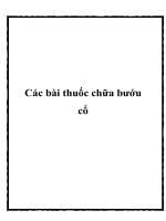 Các bài thuốc chữa bướu cổ pptx