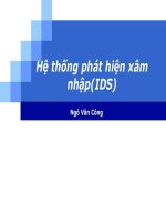 lecture8_ids hệ thống phát hiện xâm nhập