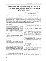 Điều trị ung thư phúc mạc bằng tiêm Cisplatin vào màng bụng kết hợp truyền Doxorubicin và 5 FU tĩnh mạch pptx