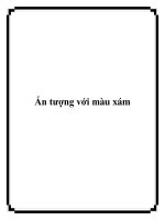 Ấn tượng với màu xám pot