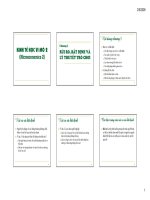 Kinh kế học vi mô 2 - Chương 5: Rủi ro bất định và lý thuyết trò chơi pot