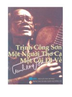 Trịnh Công Sơn một người thơ một cõi đi về potx