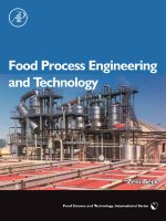 FOOD PROCESS ENGINEERING AND TECHNOLOGY pptx