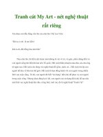 Tranh cát My Art - nét nghệ thuật rất riêng pdf