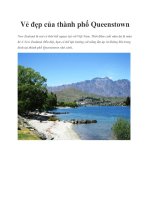 Vẻ đẹp của thành phố Queenstown ppt