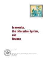 Economics, the Enterprise System, and Finance pptx