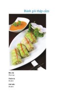 Bánh gói thập cẩm ppt