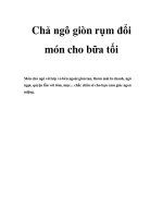 Chả ngô giòn rụm đổi món cho bữa tối potx