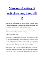 Mascara và những bí mật chưa từng được tiết lộ doc