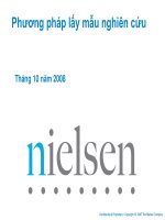 Phương pháp lấy mẫu nghiên cứu nielsen