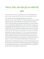 Solvay Hut, căn nhà gỗ cao nhất thế giới docx